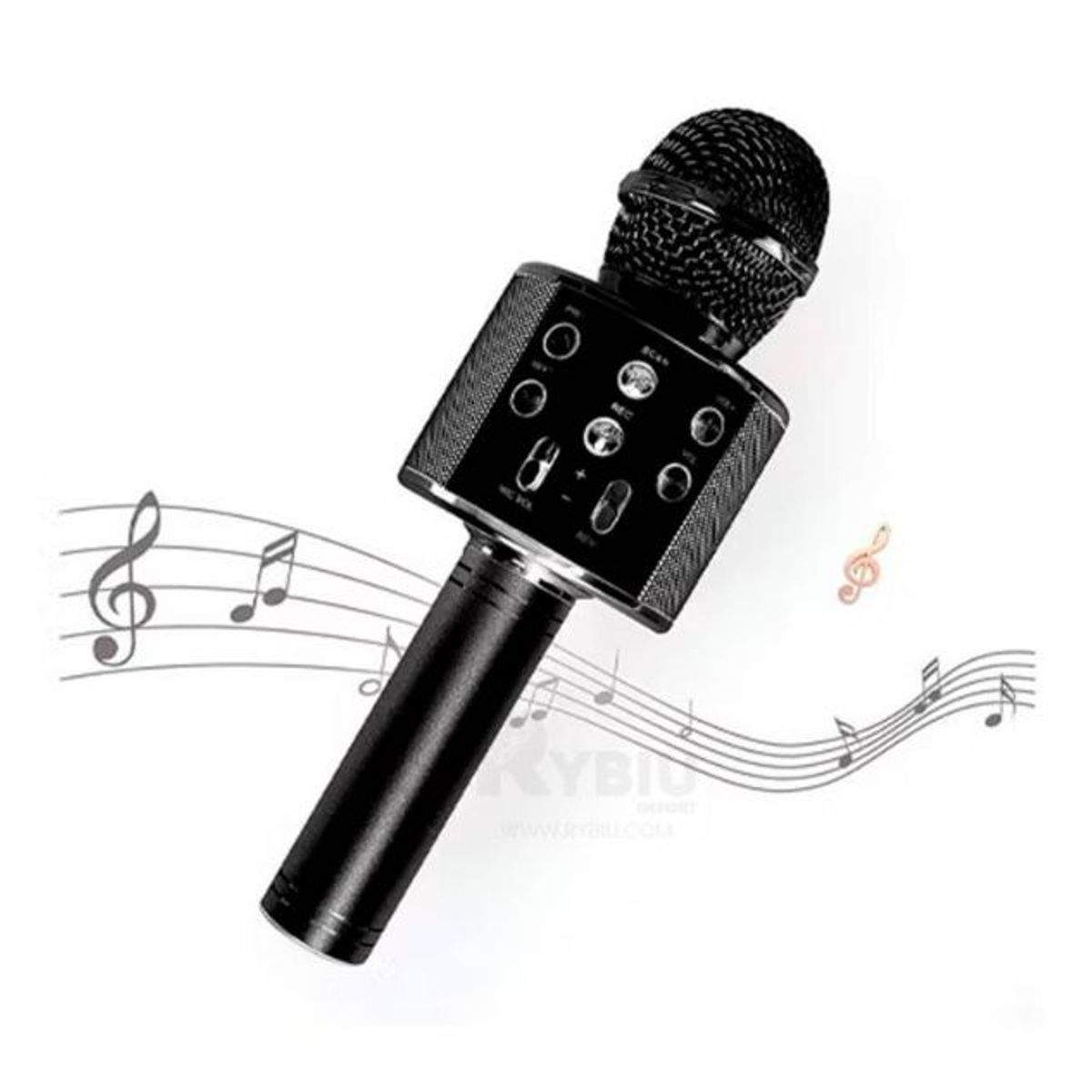 GENERICO - Microfono Altavoz Inalambrico blak