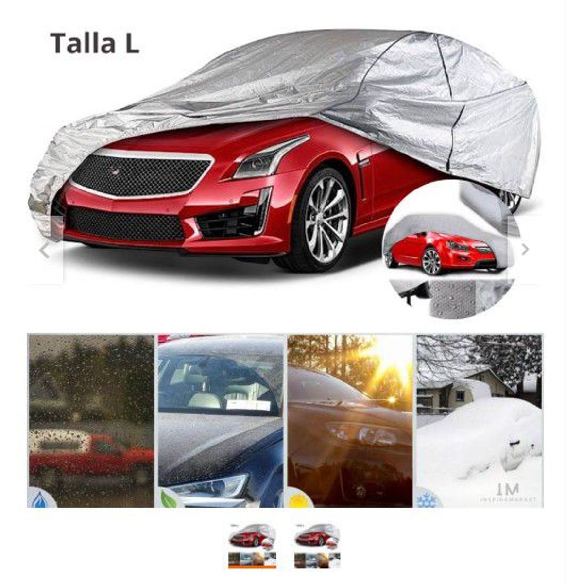 GENERICO - Cobertor funda para auto carro