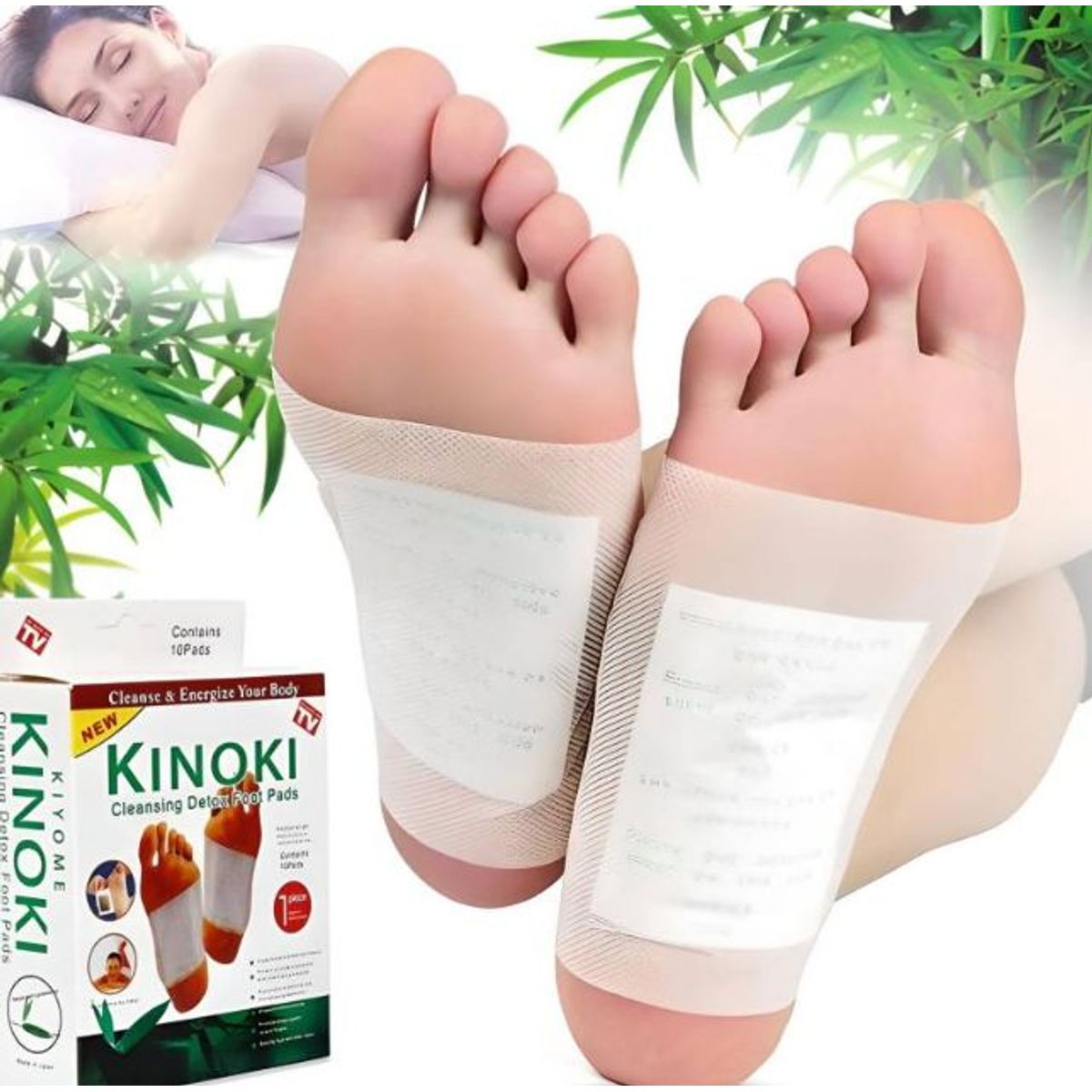 GENERICO - Parches Desintoxicantes Pack x10 und