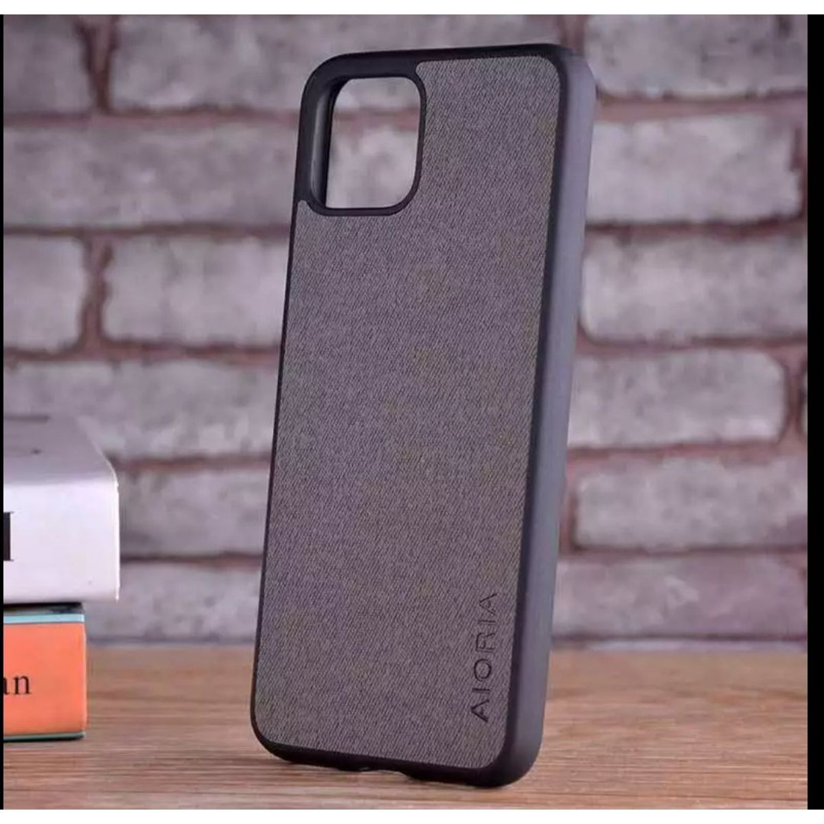 GENERICO - CASE FUNDA PARA PIXEL 4 XL -  GRIS GRANO DE TELA