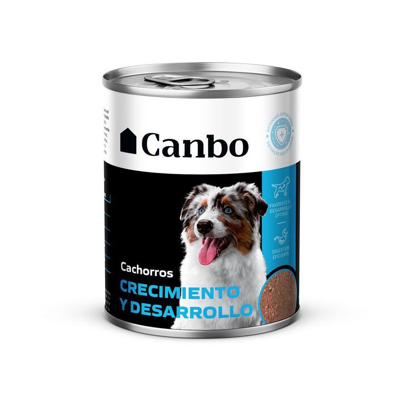 CANBO - Canbo Paté Lata Cachorros Crecimiento y Desarrollo 330 gr