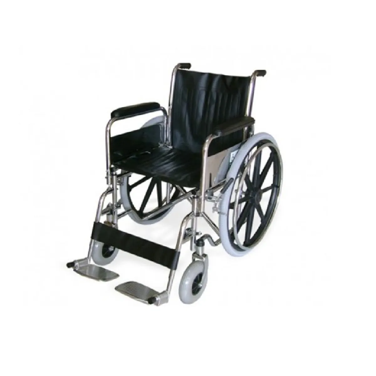 GENERICO - Silla de Ruedas Importada Lona Acolchada Aros Pvc