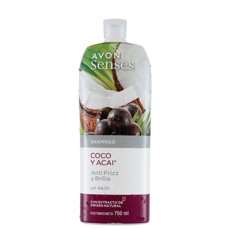 AVON - Shampoo Coco y Acai 750 ml Avon Senses