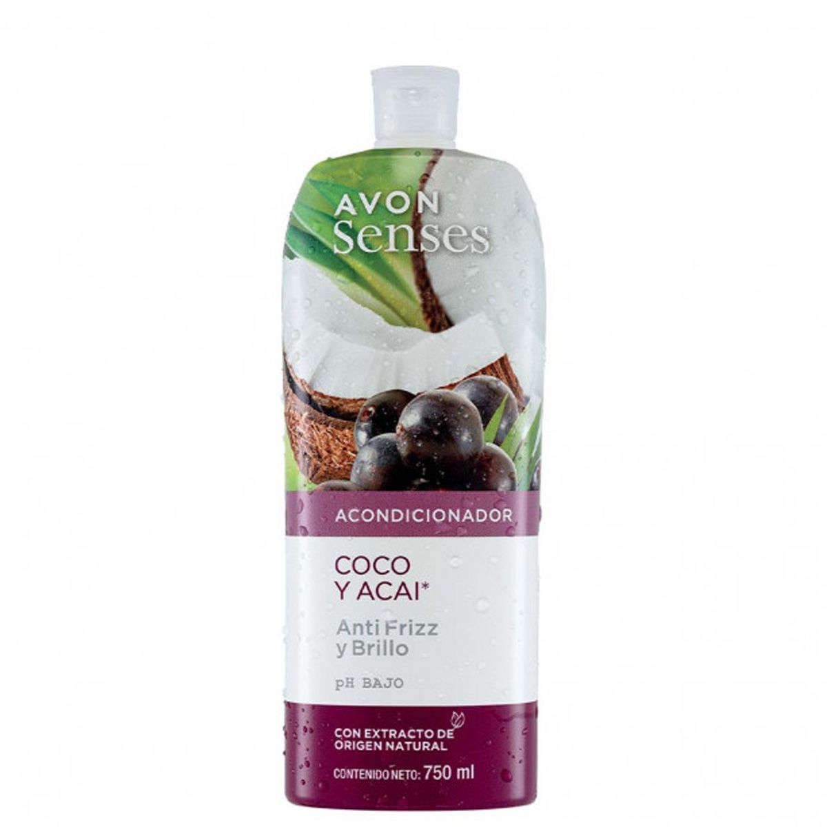 AVON - Acondicionador Coco y Acai 750 ml Avon Senses
