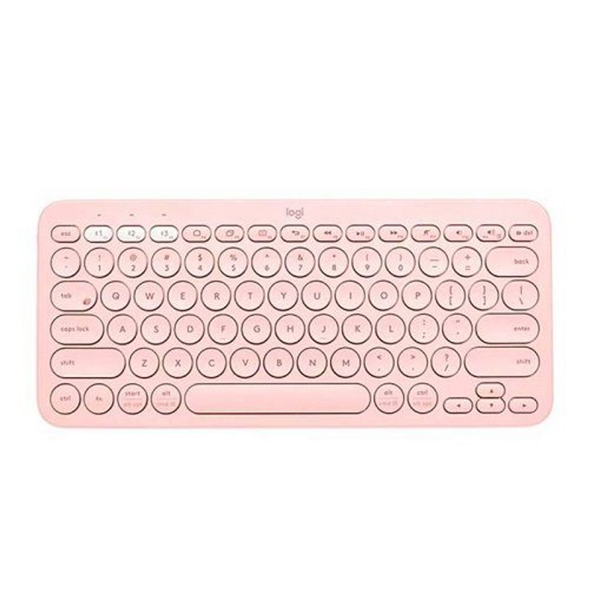 LOGITECH - Teclado Logitech K380 Inalámbrico Bluetooth Rose