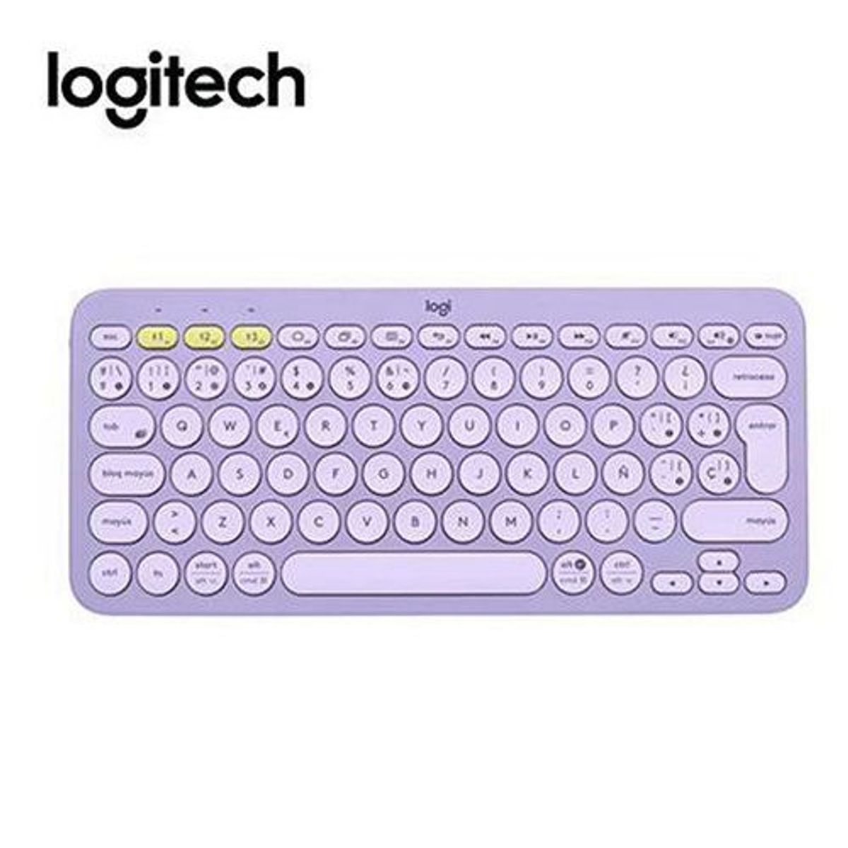 LOGITECH - Teclado Logitech K380 Bluetooth Lila