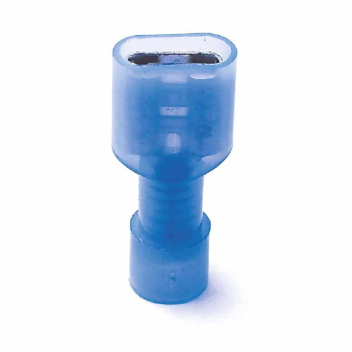 GENERICO - Terminal Totalmente  Aislado  Hembra Azul (Cable 16-14 awg) X 20 UND