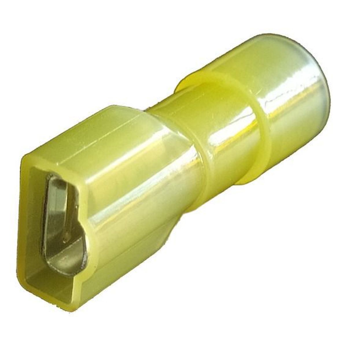 GENERICO - Terminal Totalmente Aislado Hembra Amarillo (Cable12-10 awg) X 20 UND