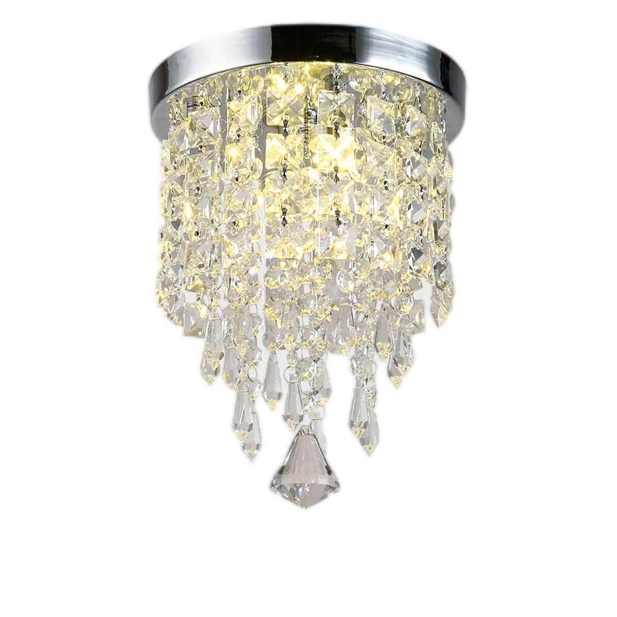 HOME NEAT - Lámpara de Techo Cristal Ø20cm - Incluye 2 LED Blanco frío