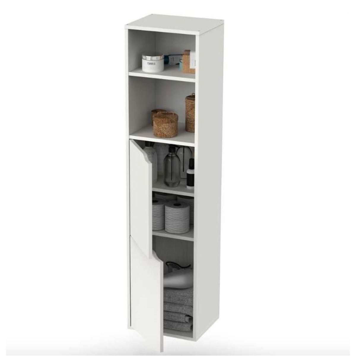 VENTITAS HOME - Organizador de Baño Xanoe Ventitas Home Blanco