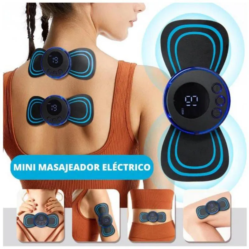 INSPIRA MARKET - Mini masajeador muscular recargable