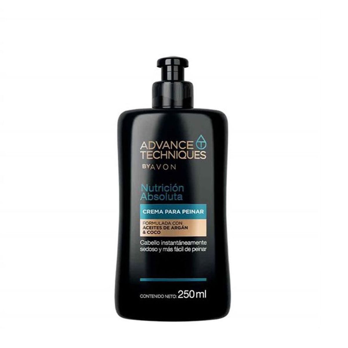 AVON - Crema Para Peinar Aceite De Argán y Coco Nutrición Absoluta Advance Te