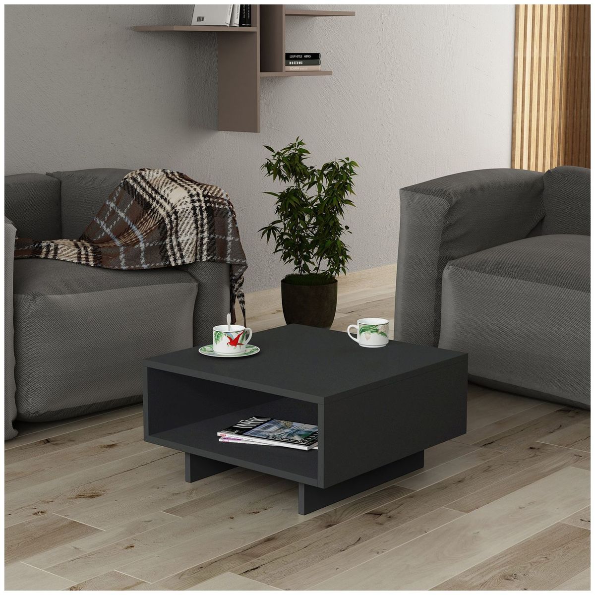 VENTITAS HOME - Mesa de Centro Moderna Yekaterina Ventitas Perú