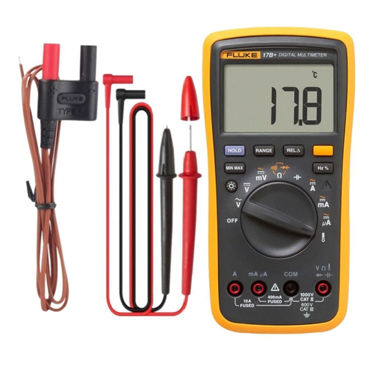 FLUKE - Multímetro Digital Fluke 17B Plus