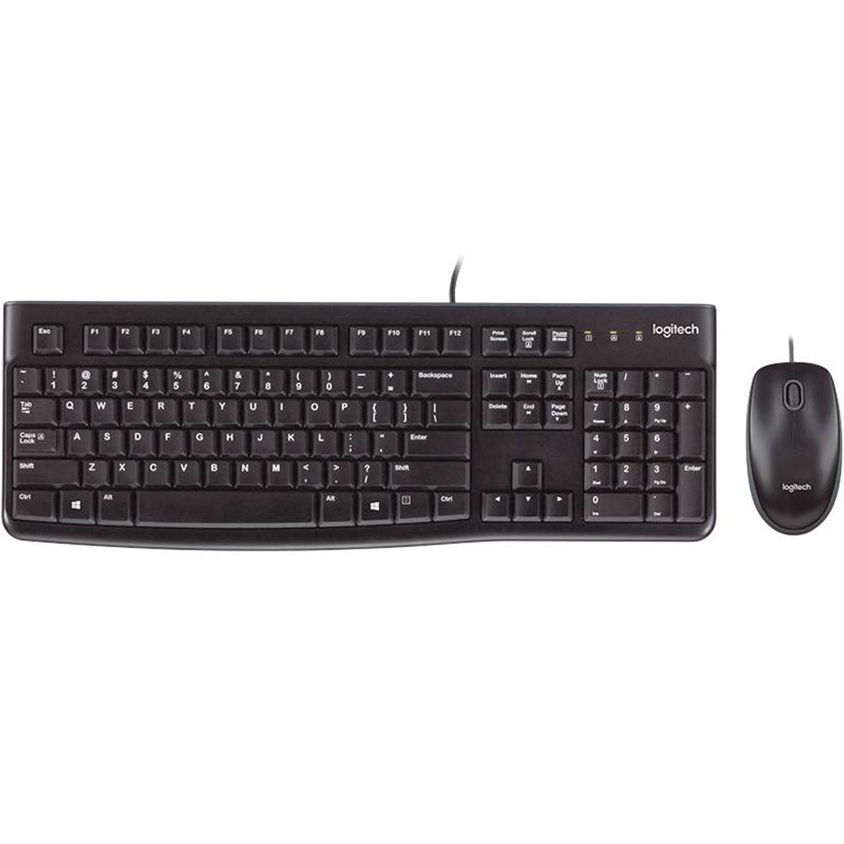 LOGITECH - KIT TECLADO LOGITECH  MOUSE MK120 USB SP BLACK
