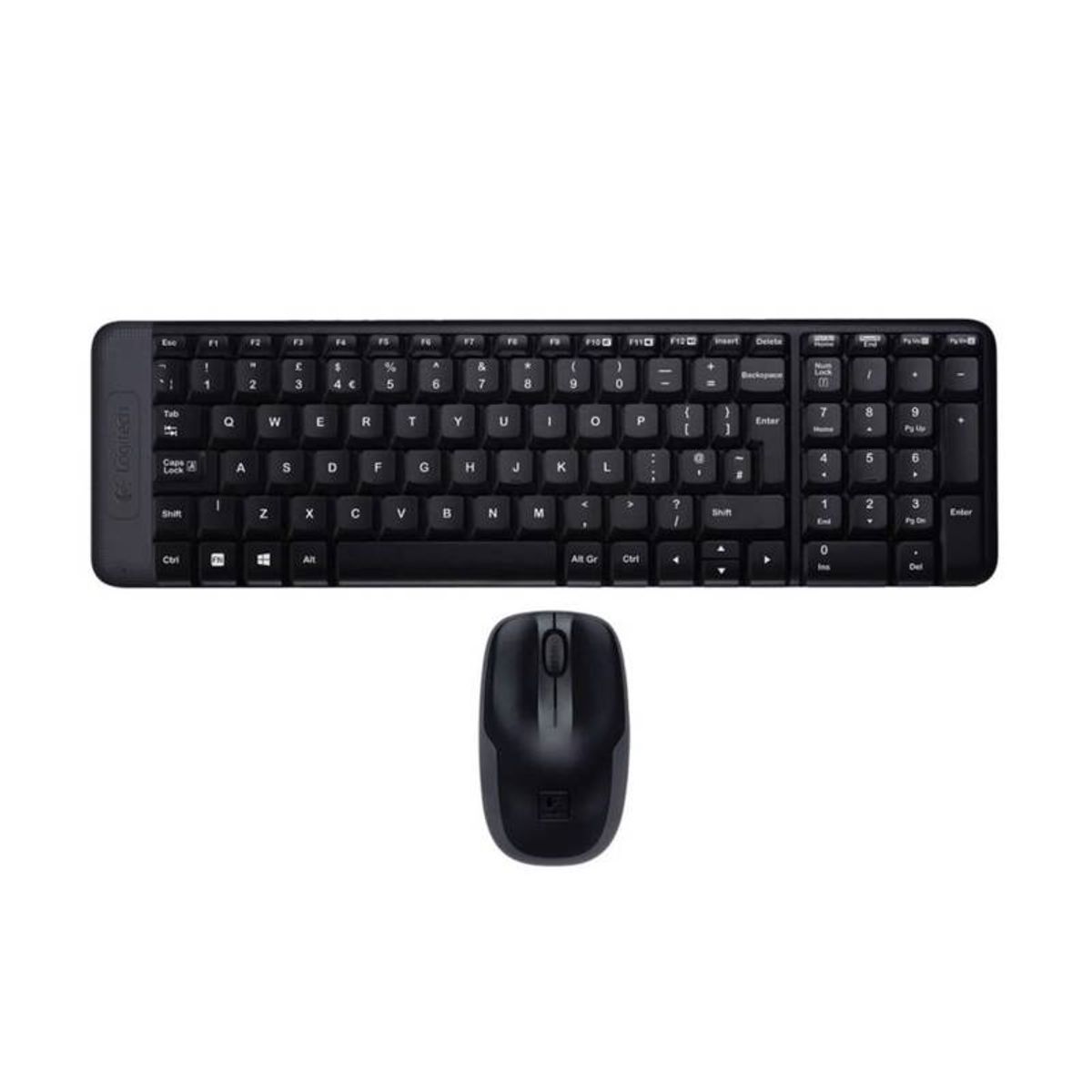 LOGITECH - TECLADO LOGITECH  MOUSE MK220 WIRELESS USB SP BLACK