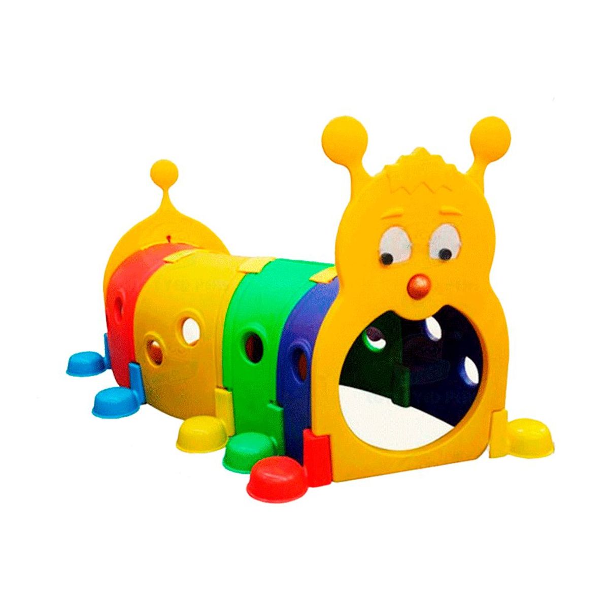 VOLTERETAS - Gusano Túnel Amarillo para Niños