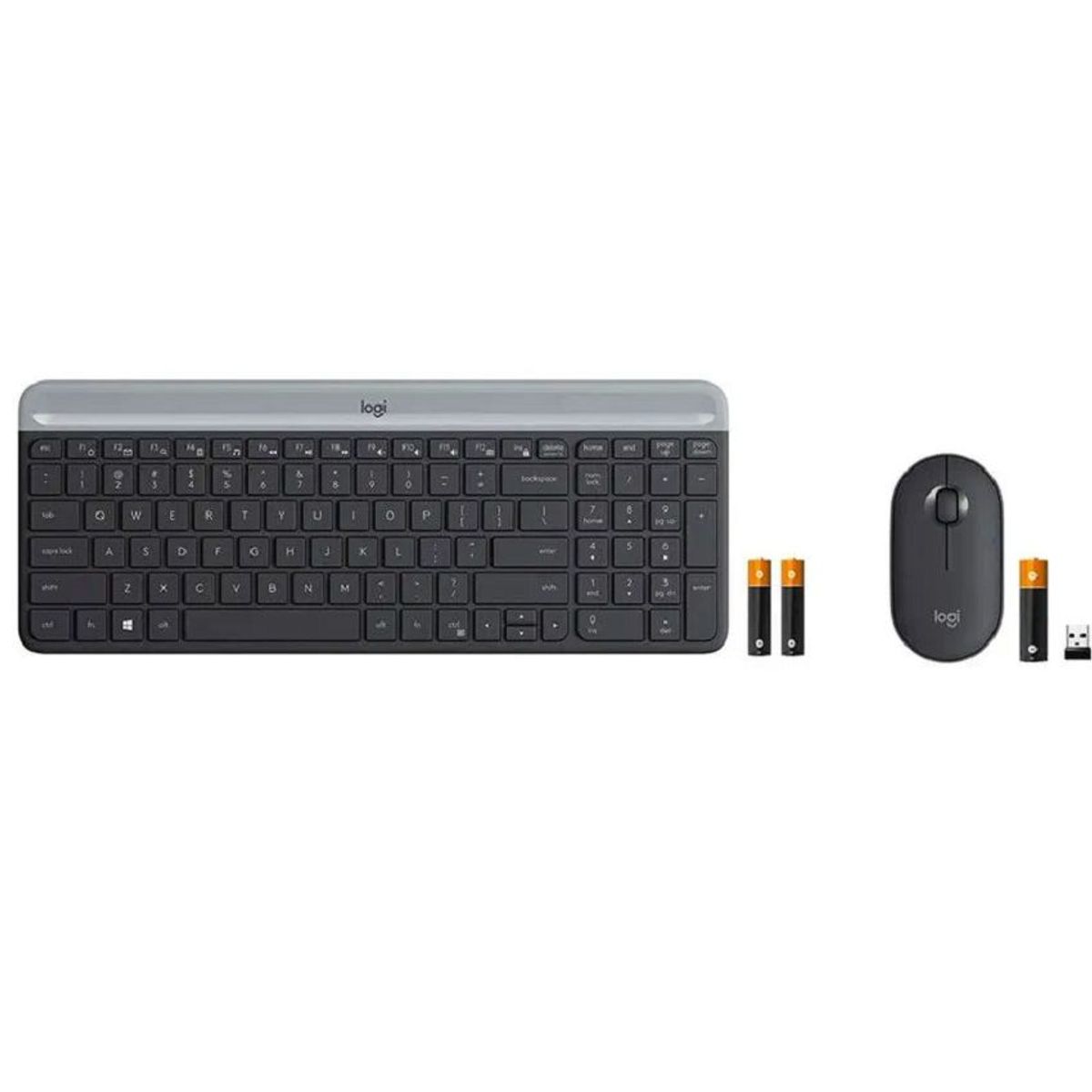 LOGITECH - TECLADO LOGITECH  MOUSE MK470 WIRELESS SLIM USB BLACK