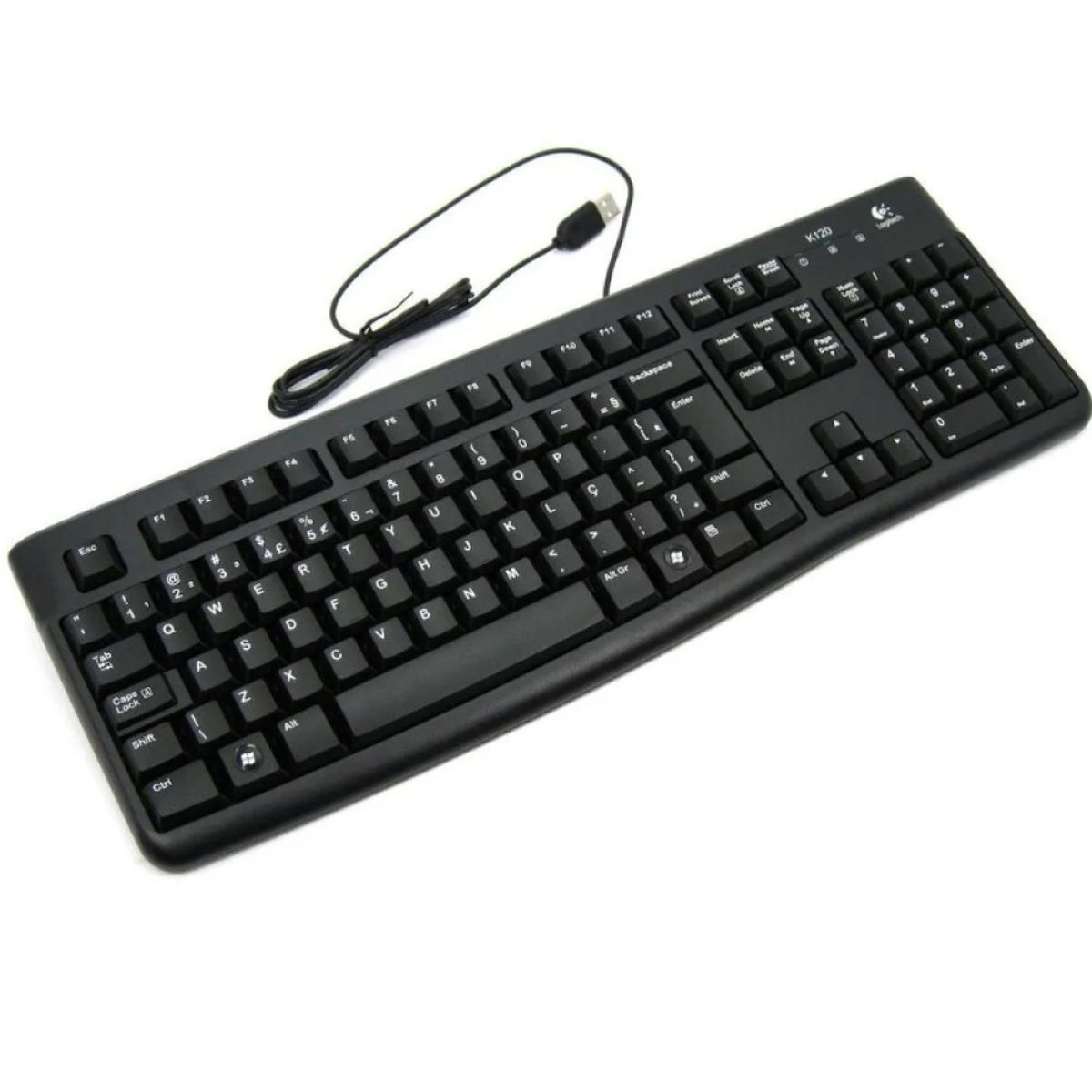 LOGITECH - TECLADO LOGITECH K120 USB SP BLACK