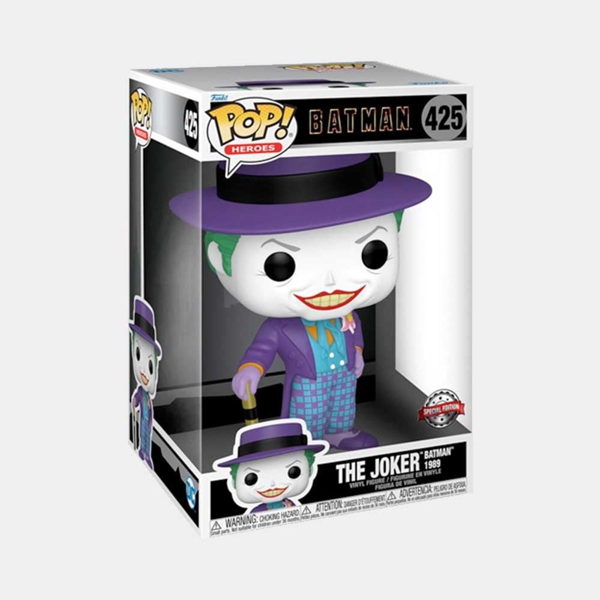FUNKO - FUNKO POP 10 BATMAN - THE JOKER 1989 SE 10 PULGADAS