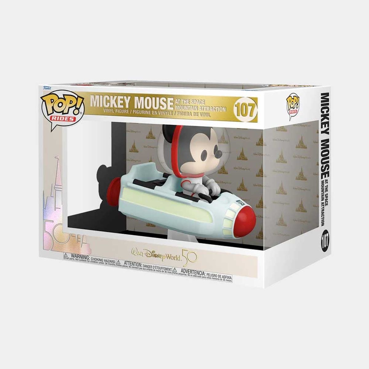 FUNKO - FUNKO POP WALT DISNEY WORLD 50TH - MICKY MOUSE AT THE SPACE