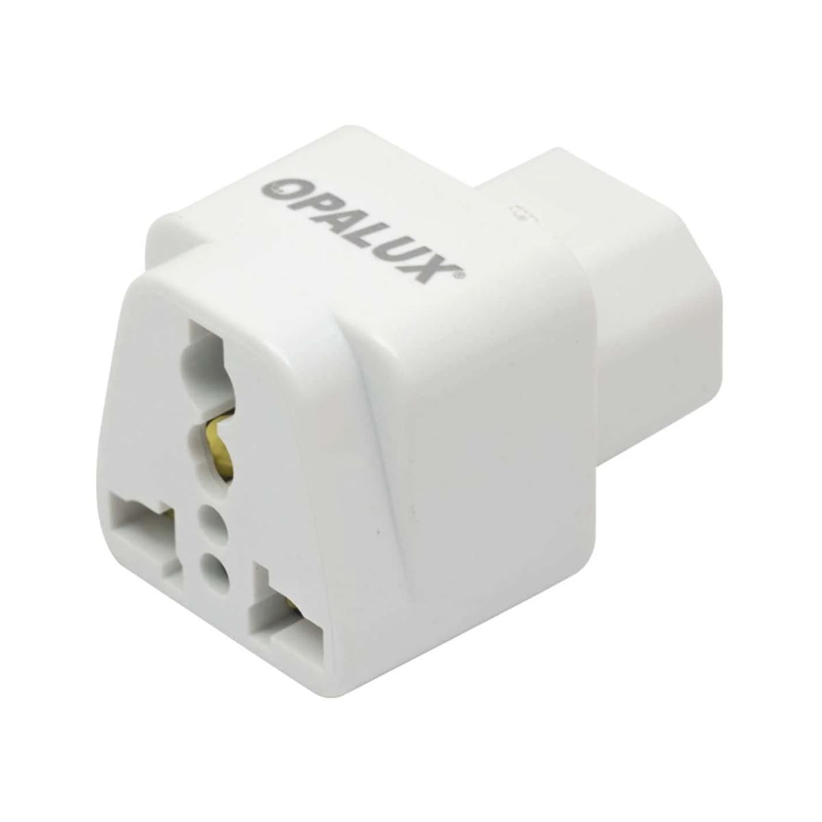 OPALUX - Adaptador Enchufe con Toma Tierra para UPS OP-603-R OPALUX