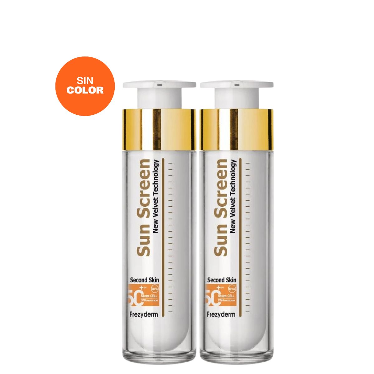 FREZYDERM - Duo Fotoprotector Sun Screen Velvet Face Frezyderm sin color