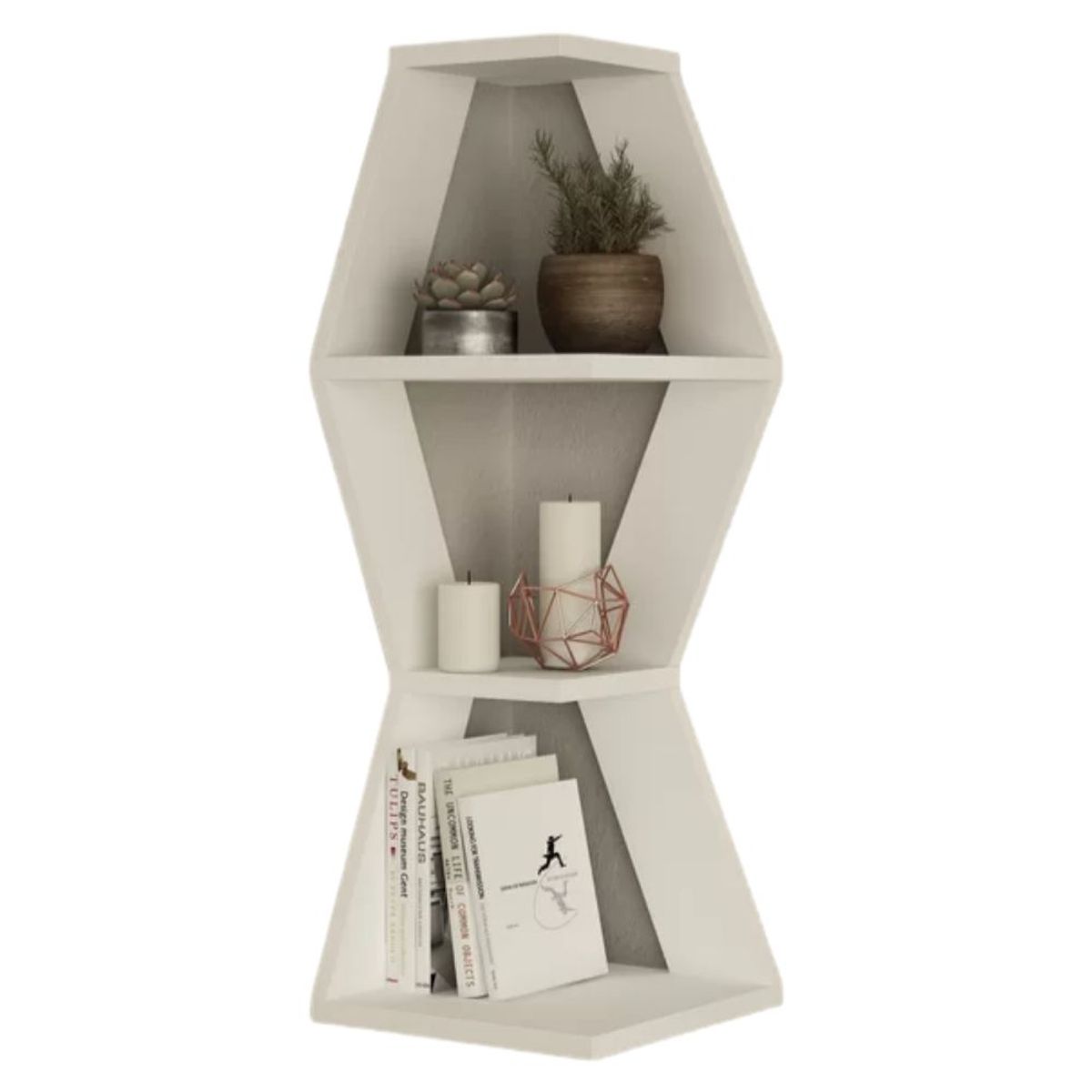 GENERICO - Estante Repisa Esquinero Flotante Suly Ruta81