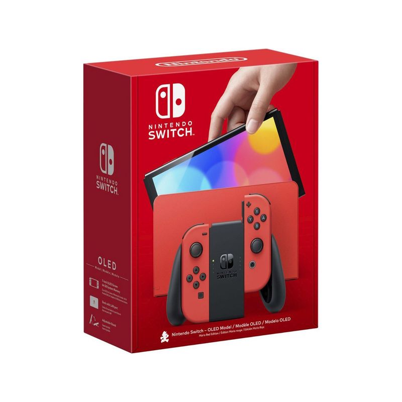 NINTENDO - Consola Nintendo Switch Oled Mario Red