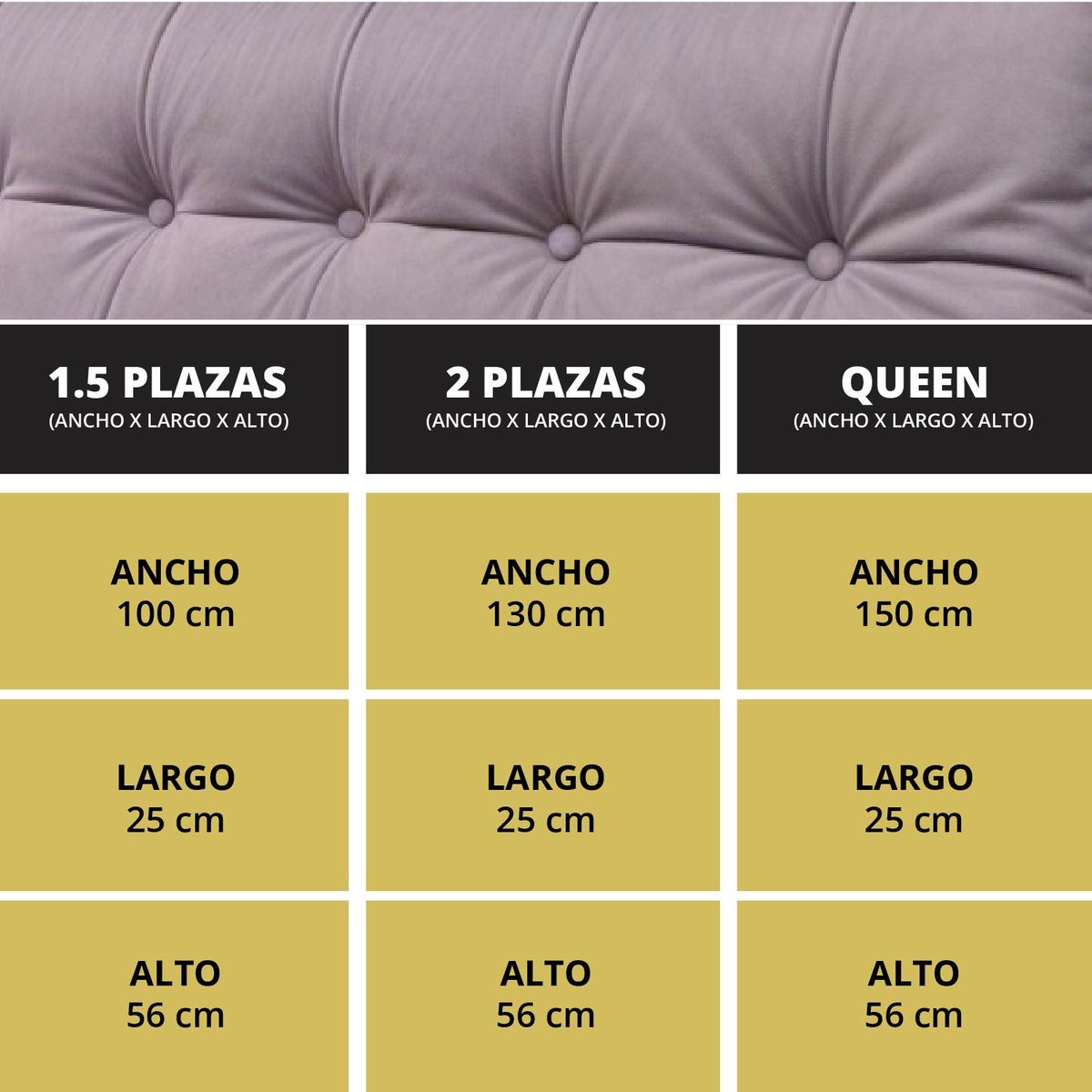 BARAKA HOME - Cojin de Respaldo Bitola 1.5 plz - Chocolate Claro