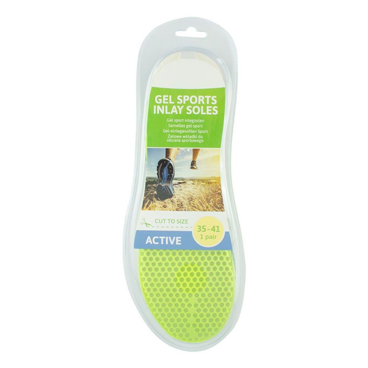 OEM - Plantilla Confortable de Descanso y Alto Impacto Reverso de Gel Damas