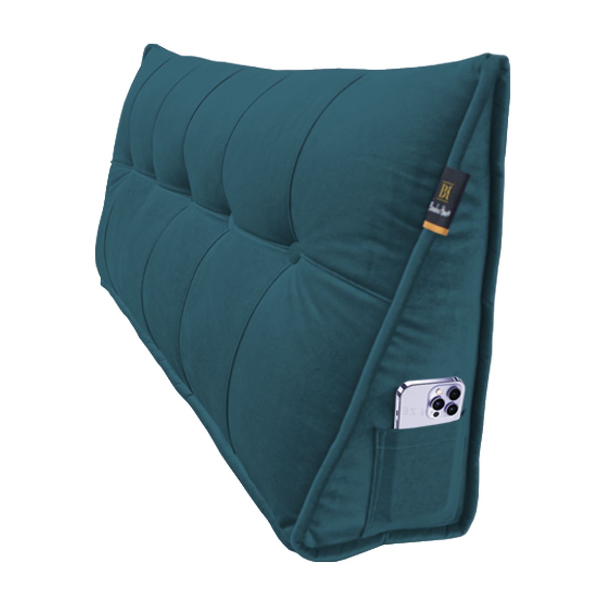 BARAKA HOME - Cojin de Respaldo Bitola 1.5 plz - Cobalto