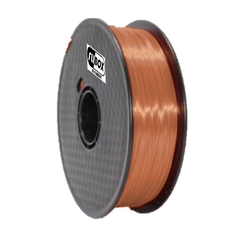 GENERICO - Filamento 3D PLA Sedoso 1KG 175mm Flibox Cobre