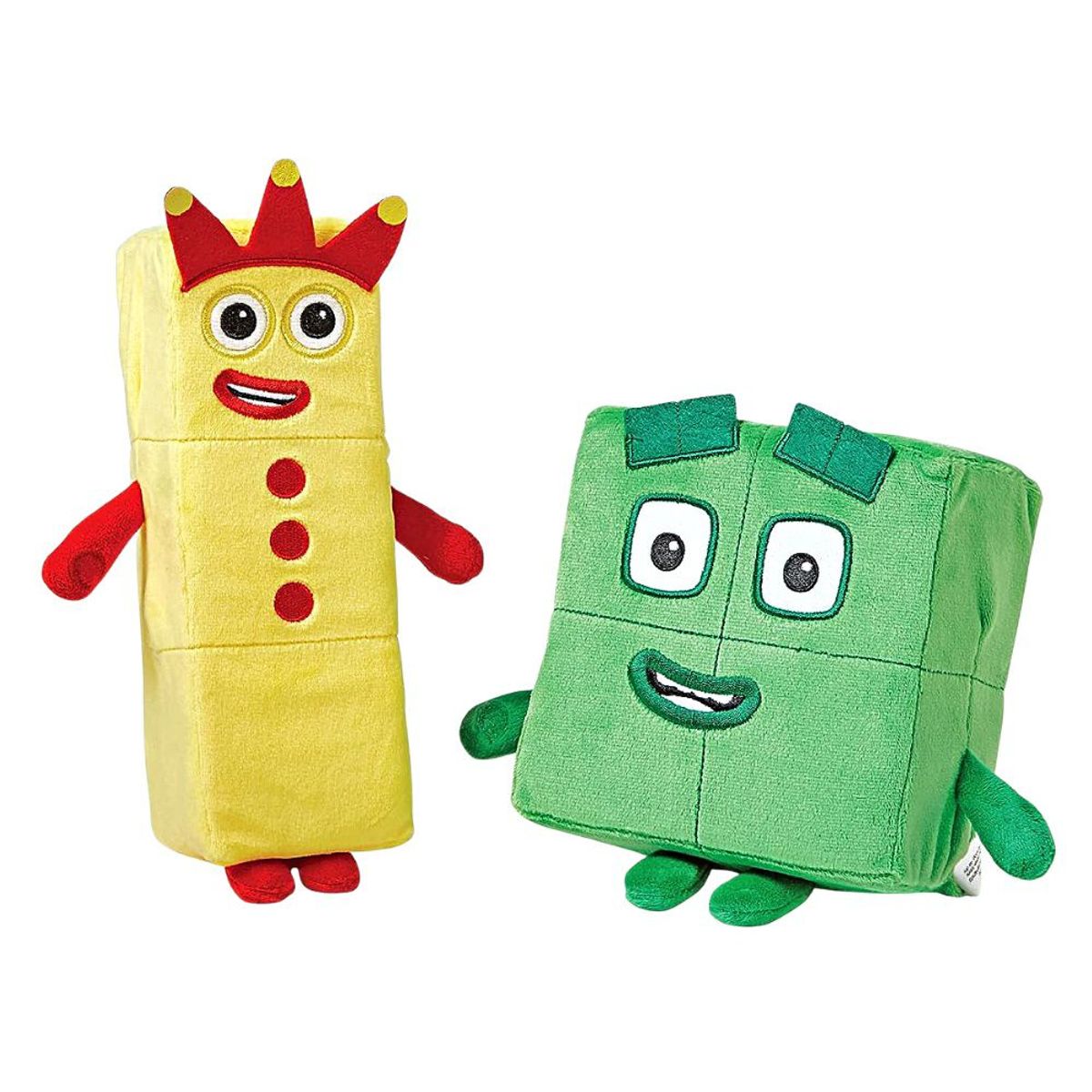 LEARNING - Numberblocks Pack de Peluches 3 y 4 Number Blocks