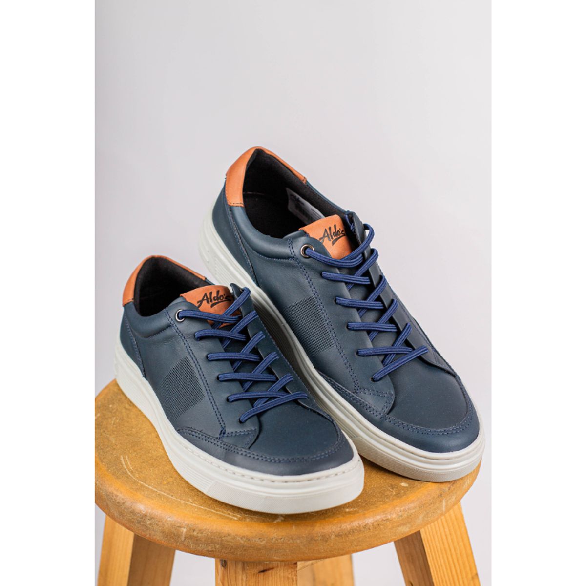 ALDO'S SINCE 1986 - 0119025003-ZAPATILLA CUERO SPORT ELEGANTE DE EDICIÓN LIMITADA