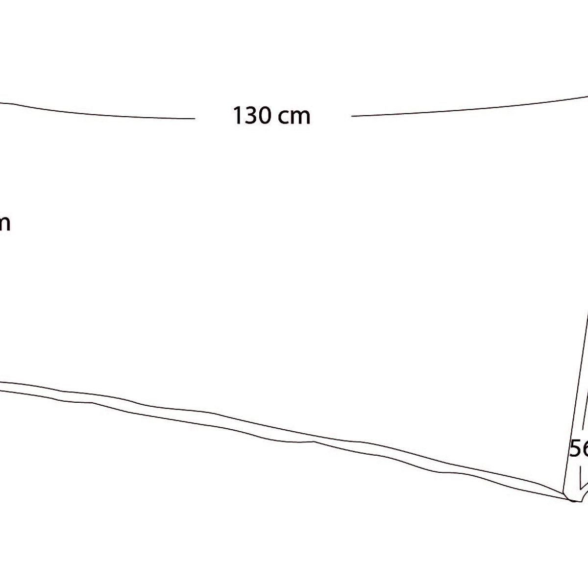 BARAKA HOME - Cojin de Respaldo Bitola 2 plz - Ivory