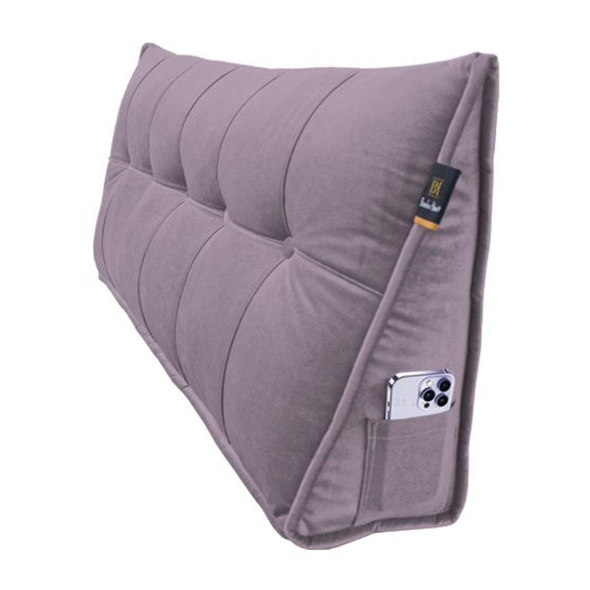 BARAKA HOME - Cojin de Respaldo Bitola 2 plz - Lila