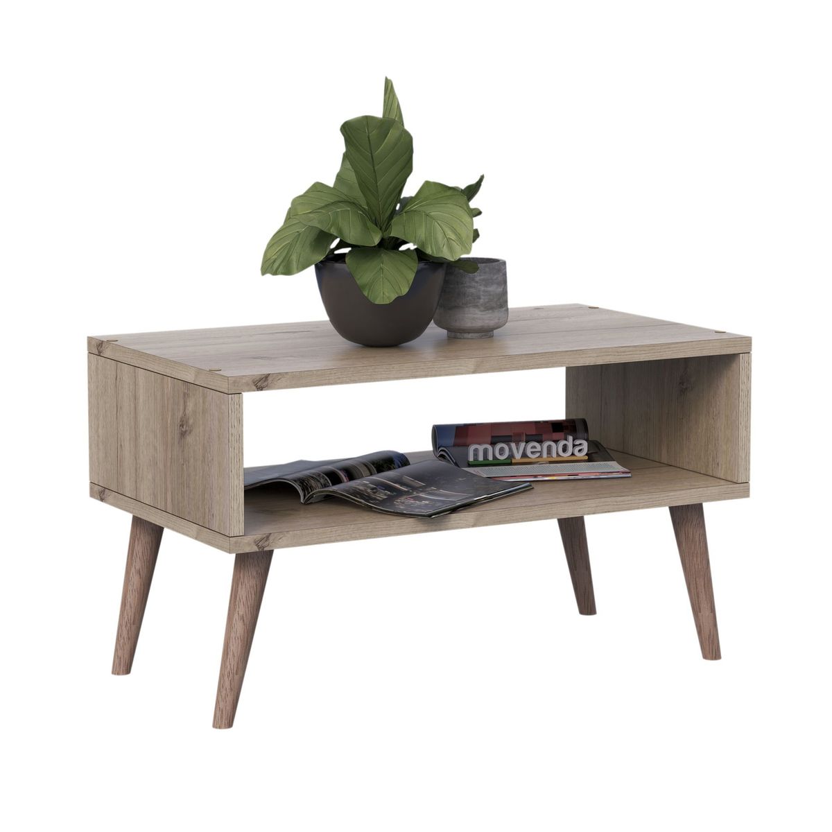 MOVENDA - Mesa de Centro Hortensia patas de madera Movenda Duna