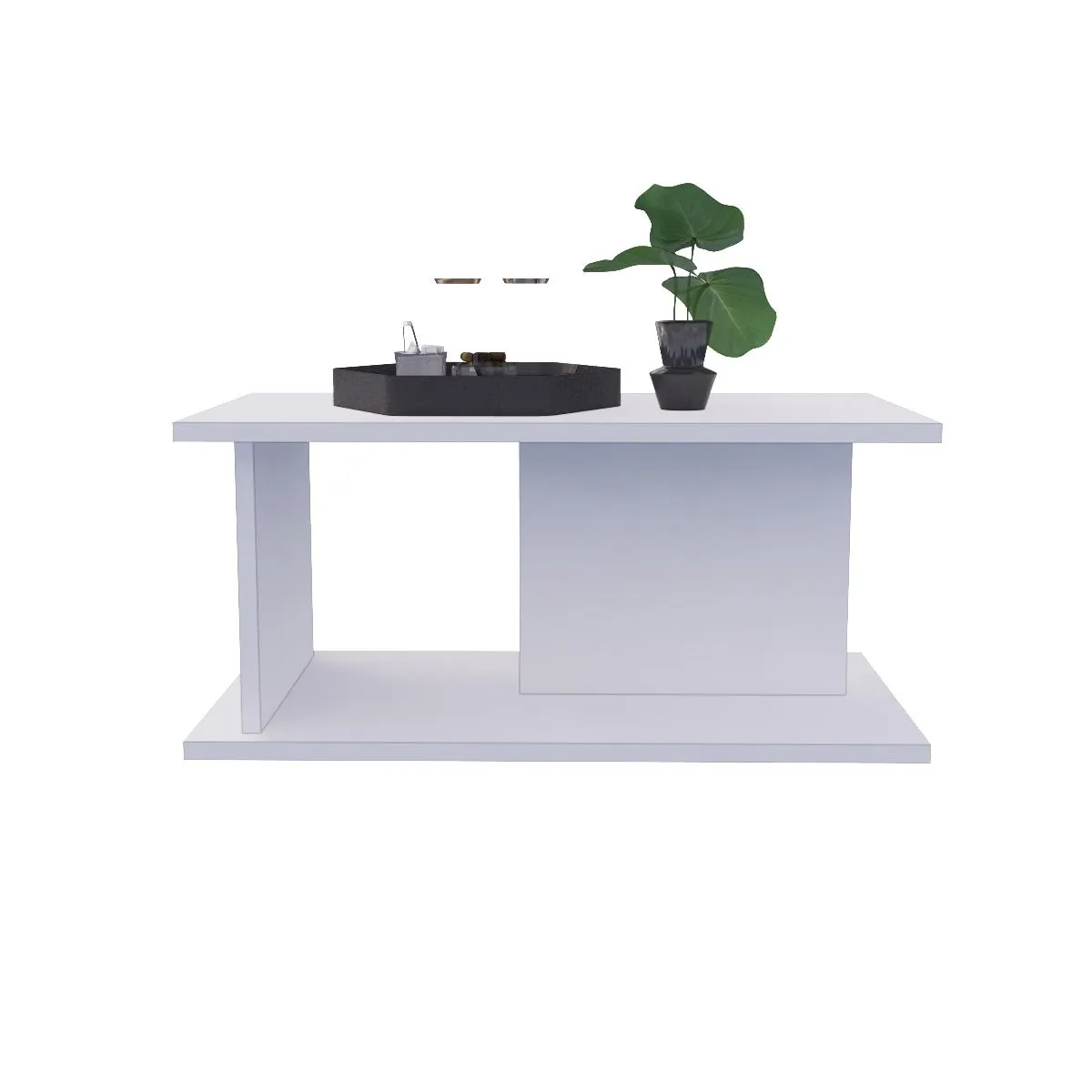 MOVENDA - Mesa de Centro Violeta Movenda Blanco