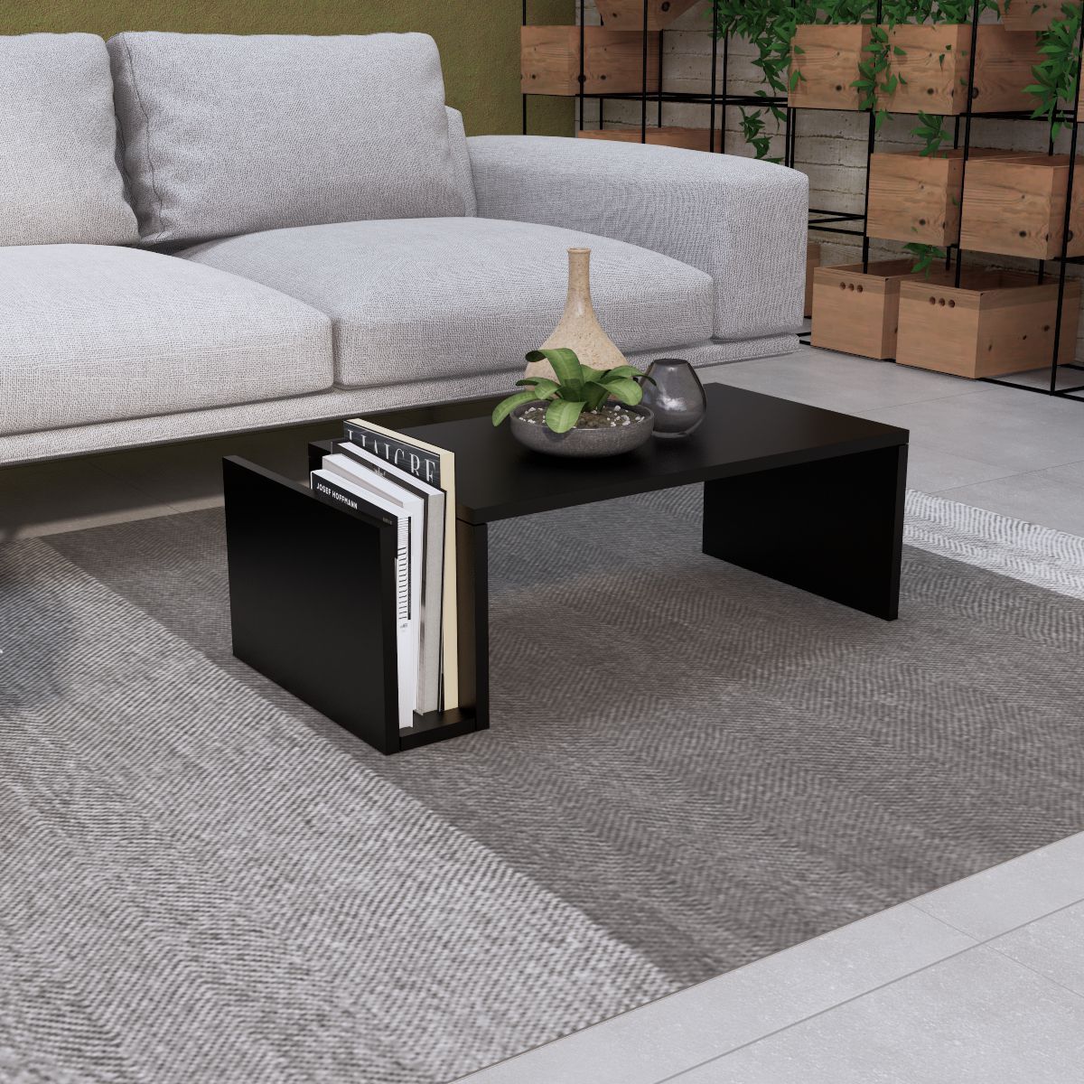 MOVENDA - Mesa de Centro Ipe Movenda Negro