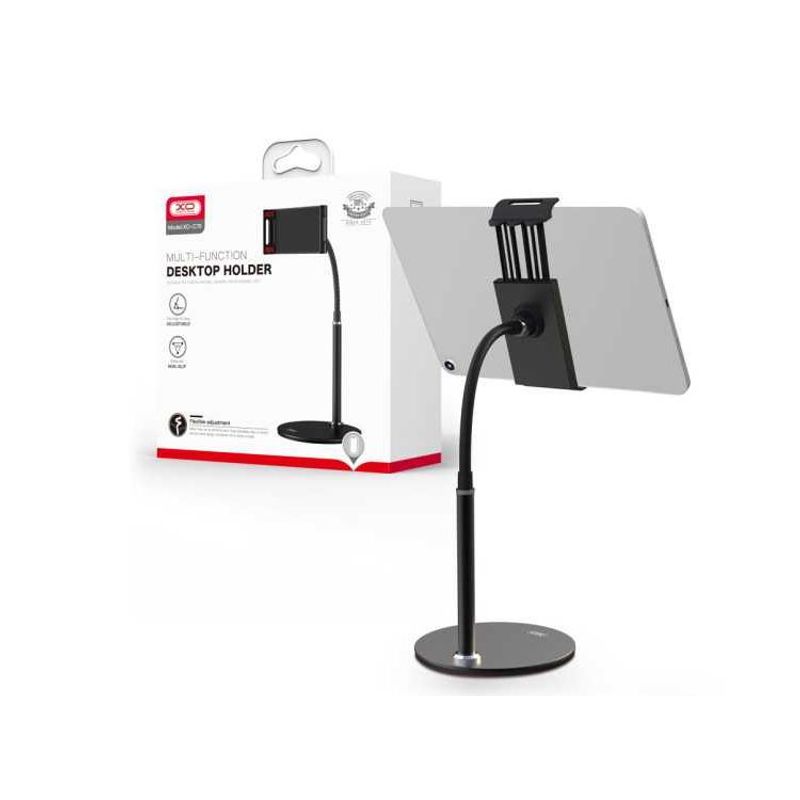 XO SIMPLE IS BEAUTY - Soporte De Aluminio Para Smartphone Y Tablet XO-C79 Negro