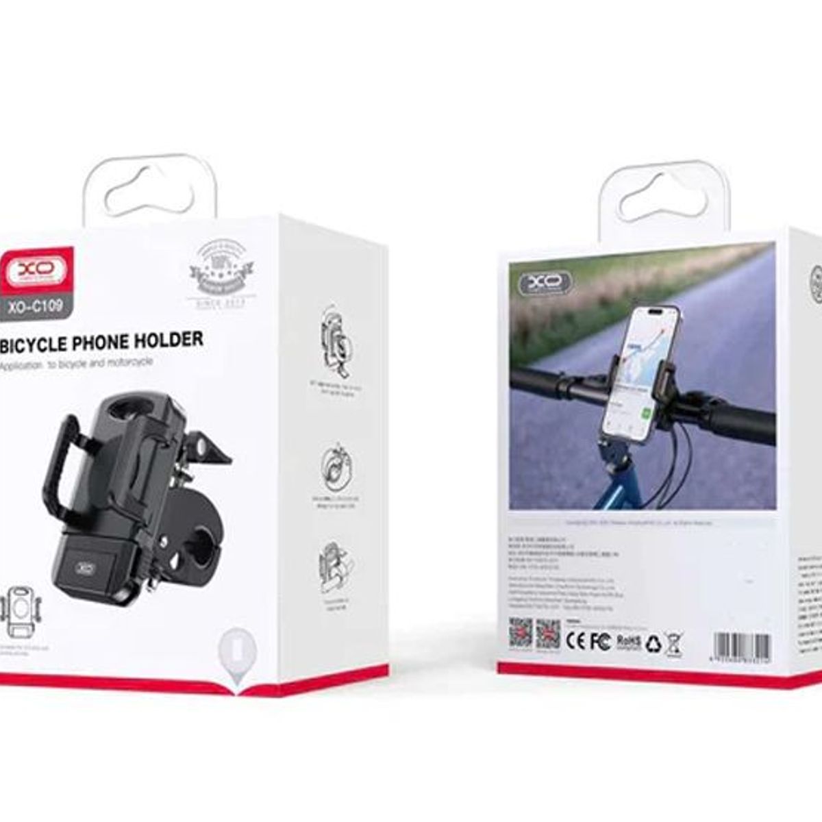 XO SIMPLE IS BEAUTY - Holder Soporte Para Bicicleta XO-C109 Negro