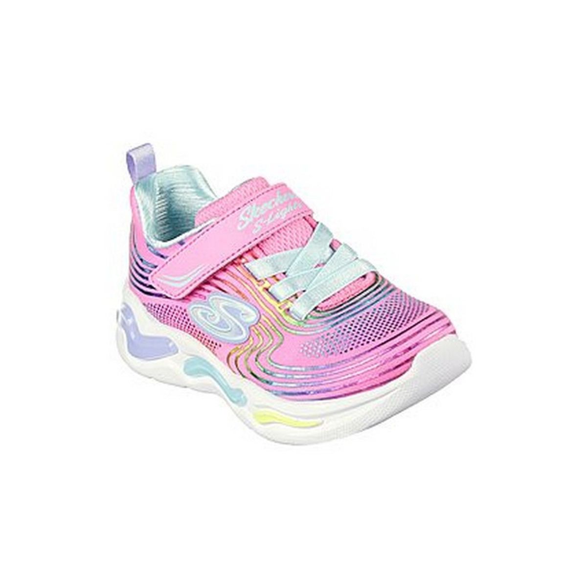 SKECHERS - Zapatilla Skechers Wavy Beams 302338N-PKMT Niña_.