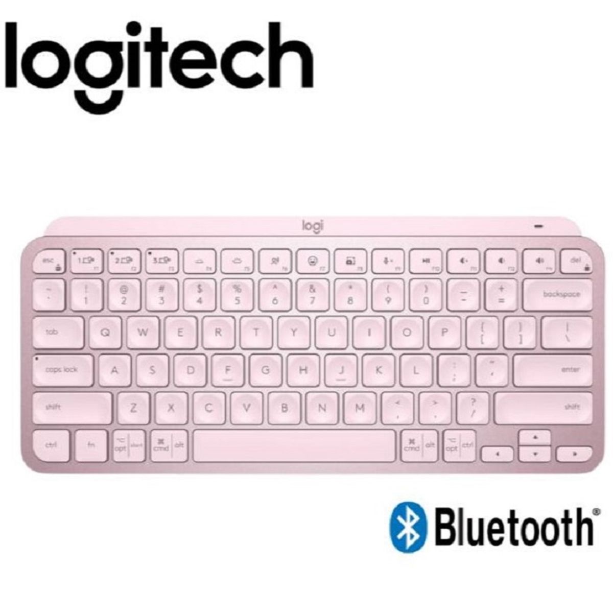 LOGITECH - TECLADO LOGITECH MX KEYS MINI MULTI-DEVICE BT ILUMINADO ROSE SP