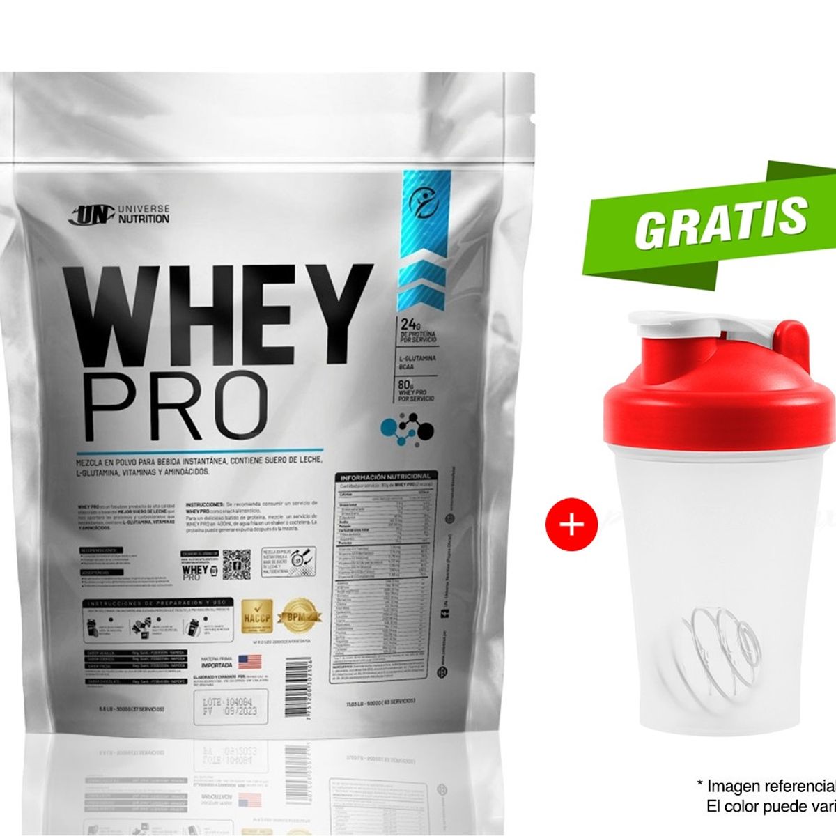 UNIVERSE NUTRITION - SUERO DE LECHE WHEY PRO 3KG PROTEÍNA UN CHOCOLATE
