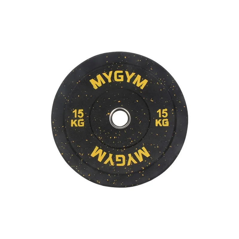 MYGYM HOME EQUIPMENT - Disco Olimpico Crossfit Alto Impacto 15 KG Unidad