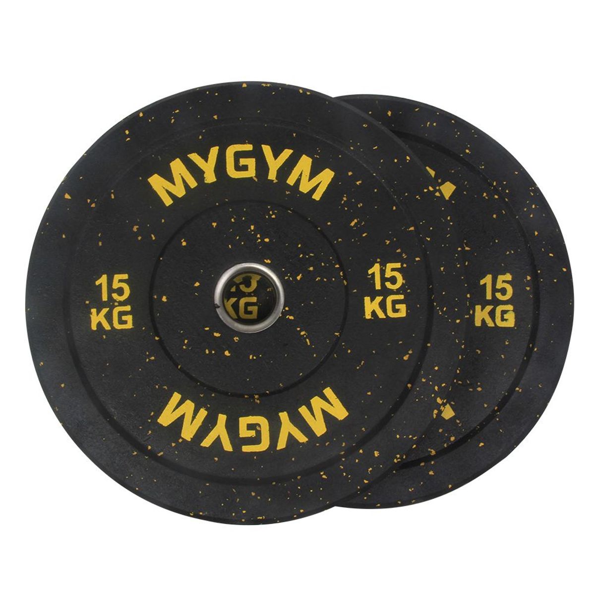 MYGYM HOME EQUIPMENT - Disco Olimpico Crossfit Alto Impacto 15 KG Unidad