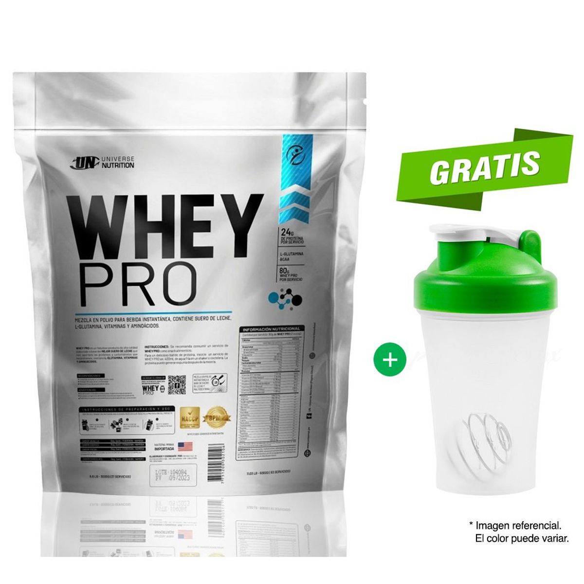 UNIVERSE NUTRITION - Proteína Universe Nutrition Whey Pro 5 kg Chocolate + tomatodo