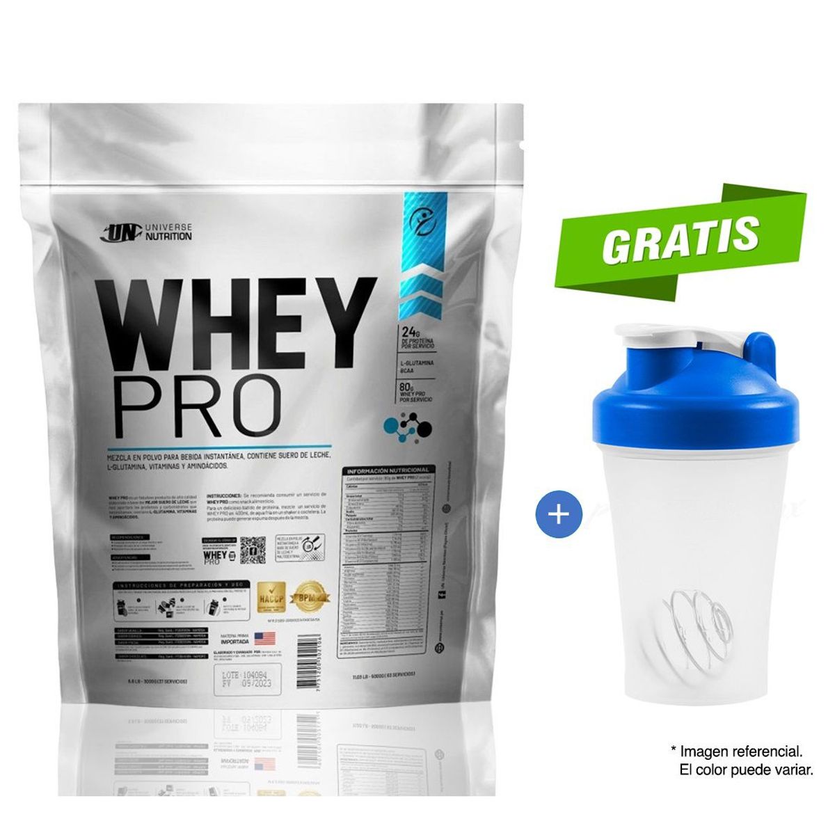 UNIVERSE NUTRITION - Whey Pro 5 kilos UN Chocolate + Obsequio