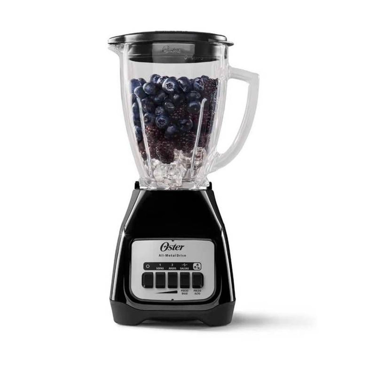 OSTER - Combo Oster Licuadora 1.5 L + Hervidor Eléctrico 1.7 L - Negro